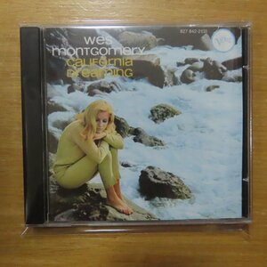 042282784223;【CD】WES MONTGOMERY / CALIFORNIA DREAMING　827842-2