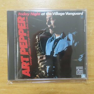 025218669528;【OJCCD】アート・ペッパー / FRIDAY NIGHT AT THE VILLAGE VANGUARD　OJCCD-695-2