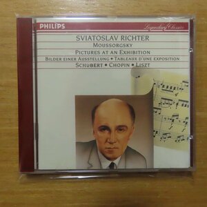 028942077423;【CD/西独盤/蒸着仕様】RICHTER / MUSSORGSKY: Pictures at an Exhibition インポート