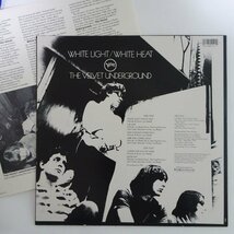 14026377;【ほぼ美盤/US盤】The Velvet Underground / White Light/White Heat_画像2