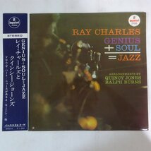 14025213;【帯付/ペラジャケ】Ray Charles & Quincy Jones / Genius Plus Soul Equal Jazz_画像1