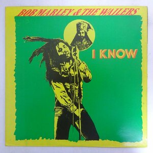 10015018;【Jamaica盤/TuffGong/12inch】Bob Marley & The Wailers / I Know