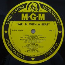 14025470;【USオリジナル/MGM/深溝/MONO/コーティング】Billy Eckstine Sings With George Shearing Quintet ... / Mr. B. With A Beat_画像3