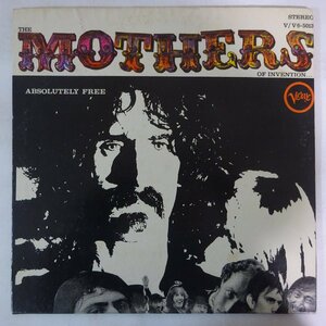 10016003;【US盤/黒T字/VERVE】The Mothers Of Invention / Absolutely Free