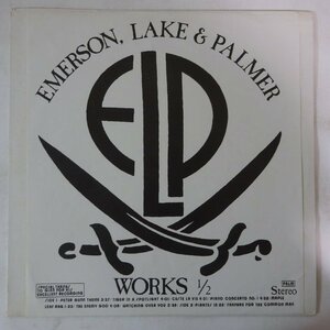 10016063;【BOOT】Emerson, Lake & Palmer / Works 1/2