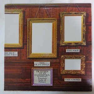 14026003;【USオリジナル/見開き/ハイプステッカー】Emerson, Lake & Palmer / Pictures At An Exhibition