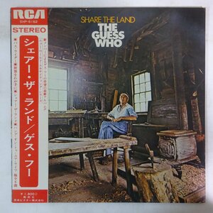 11175597;【ほぼ美盤/帯付き】The Guess Who / Share The Land