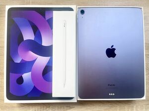 Apple iPad Air(2022,第5世代) パープル (Wi-Fi,64GB)&Apple Pencil(第2世代)