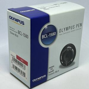 【送料無料】新品 BCL-1580 オリンパス olympus pen ペン ボディキャップレンズ red 赤 レッド　2個セット　匿名取引 匿名配送 未開封