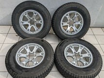 キーラー KEELER 17x7.5J+25 6H139.7 265/70R17 GOODYEAR スタッドレスランクル プラド ハイラックス サーフ FJクルーザー バリ山_画像1