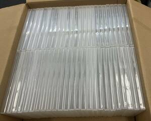 中古　DVDトールケース（クリア）5０枚 /ゆうパック１００サイズ