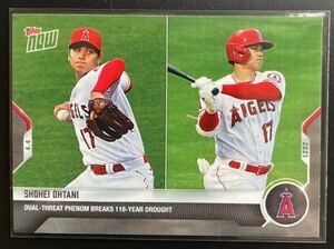 2021 Topps NOW 大谷翔平選手二刀流カード（2021.4.4）