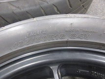 エンケイ PF01 16インチ 6.5j +53 ブリヂストン RE003 195/50R16 2020年_画像4