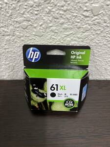 【新品・未使用】純正インクカートリッジ HP 61XL 黒(CH563WA)