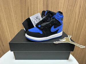 11cm Nike TD Air Jordan 1 Retro High OG Royal Reimagined FD5305-042 ロイヤル トドラー ベイビー シューズ