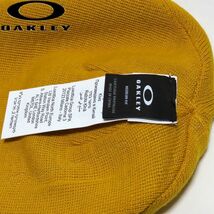 OAKLEY 新品 オークリー リバーシブル ロゴ ビーニー キャップ サイズフリー グリーン メンズ レディース ニット帽_画像6