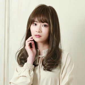 plisilaBEAUTE total hand .. all wig elegant Karl long person wool Mix mesh Brown BA-105-ZMBR