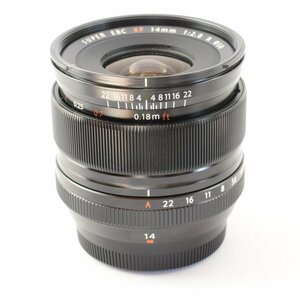 FUJIFILM X 交換レンズ フジノン 単焦点 超広角 14mm F2.8 絞りリング F XF14MMF2.8 R