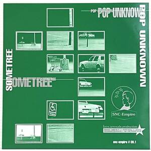 Sometree / Pop Unknown - Sometree / Pop Unknown (7 inch) ■Used■ Split 7" Emo エモいレコード