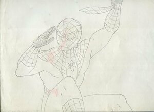 Bセル画　動画 スパイダーマン（Spider-Man）　其の712