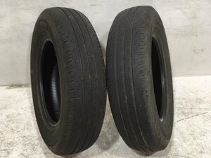 溝あり！ ブリヂストン エコピアR680 145/80R12 80/78N LT 2020年 2本 ノーマルタイヤ