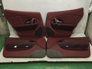  красный кожа! натуральная кожа Maserati Cuatro Porte MQP дверей отделка отделка один шт водительское сиденье пассажирское сиденье заднее сиденье 