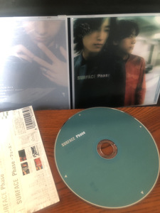 【SURFACE phace-フェース】CD アルバム中古　ファースト　1994年【23/10 メタル4】