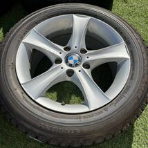 バリ山 ブリヂストン BLIZZAK RFT ランフラット 205/60 R16 BMW 16in 7J +34 120 3シリーズ F30 F31 F34 E90 E91 純正 キャップ バリ溝 BBS_画像2