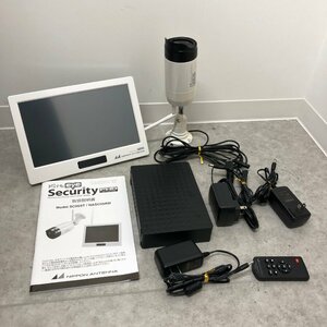 ◎J813【ジャンク】セキュリティカメラ タッチパネルモニターセット 2TB 外付けHDD付き ドコでもeye Security SC05ST / NASC05RM (rt)