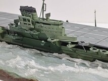 1/700 日本海軍　大和型三番艦　航空母艦　信濃　プラモデル完成品　素人作品　中古_画像5