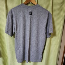 NIKE ナイキ 半袖Tシャツ サイズL グレー 灰 DRI-FIT 未使用品 SOUND PLAYER 約20年前の商品です_画像2