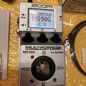 ZOOM MS-50G マルチストンプ エフェクター v3.10 +ACアダプター