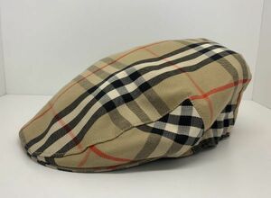 【バーバリーロンドン/BURBERRY LONDON】ハンチング　サイズL　帽子　レディース　