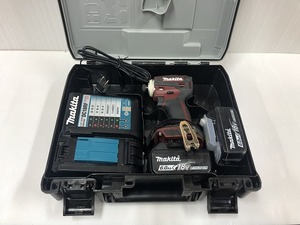 makita マキタ 18V 6.0Ah 充電式インパクトドライバ TD172DGX 動作確認済み　バッテリー×2（M5769）