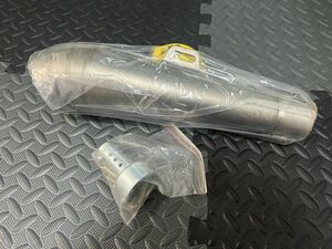 汎用 サイレンサー コニカルGP バッフル付き 50.8Φ 全長約400mm ステンレス 補修等に