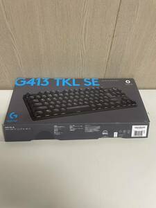 未使用 Logicool G ゲーミングキーボード「G413 TKL SE」テンキーレス 有線 タクタイル スイッチ メカニカル G413TKLSE ロジクール