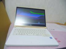 ★展示品(保管品) 富士通ノートPC FMV LIFEBOOK LH55/C2　FMVL55C2WG【子供向け】[14型非光沢/WIN10/Celeron3865U/SSD128GB/タッチペン](2)_画像6