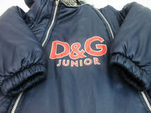 P423【ベビー服】D&G JUNIOR カバーオール★80-86cm★ドルチェ&ガッバーナ★ネイビー★美品★_画像10