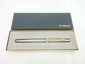 A581【ボールペン】パーカー PARKER★シルバー×ゴールド★筆記用具 文房具★未使用★