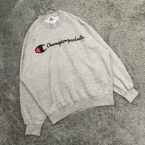 Champion チャンピオン スウェット トレーナー サイズM グレー 灰色 メンズ トップス 最落なし （C10）