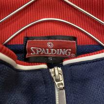 SPALDING スポルディング トラックジャケット ジャージ サイズS ネイビー 紺色 メンズ トップス 最落なし （C10）_画像6