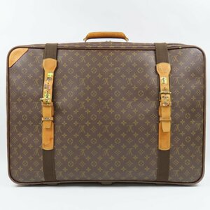 67570★1円スタート★LOUIS VUITTON ルイヴィトン 中極美品 サテライト70 ヴィンテージ 旅行鞄 トラベル モノグラム ボストンバッグヌメ革