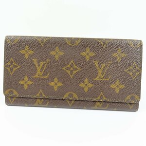 67672★1円スタート★LOUIS VUITTON ルイヴィトン 極美品 札入れ ヴィンテージ モノグラム 長財布 PVC ブラウン