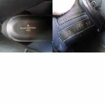 67588★1円スタート★LOUIS VUITTON ルイヴィトン 未使用品 靴 シューズ ハイカット ベルト モノグラム 10 29cm リヴォリライン スニーカー_画像10