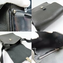 67738★1円スタート★LOUIS VUITTON ルイヴィトン ヤランガ 斜め掛けOK ヴィンテージ タイガ ショルダーバッグ レザー アルドワーズ_画像9