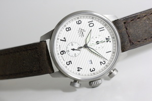 【訳あり】ドイツの Laco ラコ クォーツ・クロノグラフ腕時計 ミリタリーウォッチ Bern ベルン 腕時計 メーカー希望小売価格60,500円