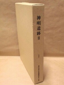 神明遺跡 2 ： 本文編と写真図版編　【矢作川流域を代表する集落遺跡の調査】　豊田市教育委員会 2001