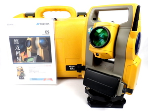 TOPCON ES-107F ノンプリズムトータルステーション センタリング式　測量 土地家屋調査士 SOKKIA ソキア トプコン