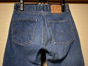 euro Levi's 501 used denim pants W31 フランス製 黒カン 内股シングル デニム パンツ 古着 リーバイス501XX 506 80s 90s 70s 505 519 60s