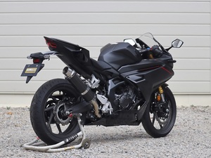 新品 WR’S CBR250RR 2023～(8BK-MC51) スリップオン ラウンドタイプ カーボンサイレンサー BC1245JM マフラー